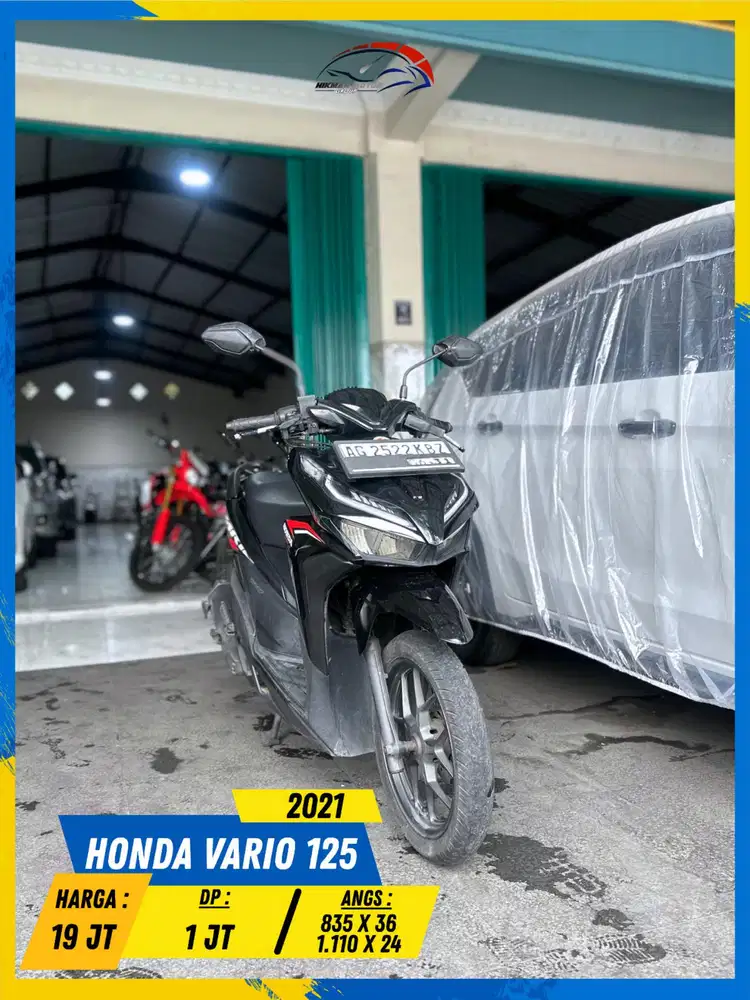HONDA VARIO 125 2021 PLAT AG NEGO TIPIS HIKMAH MOTOR KEPUH MALANG