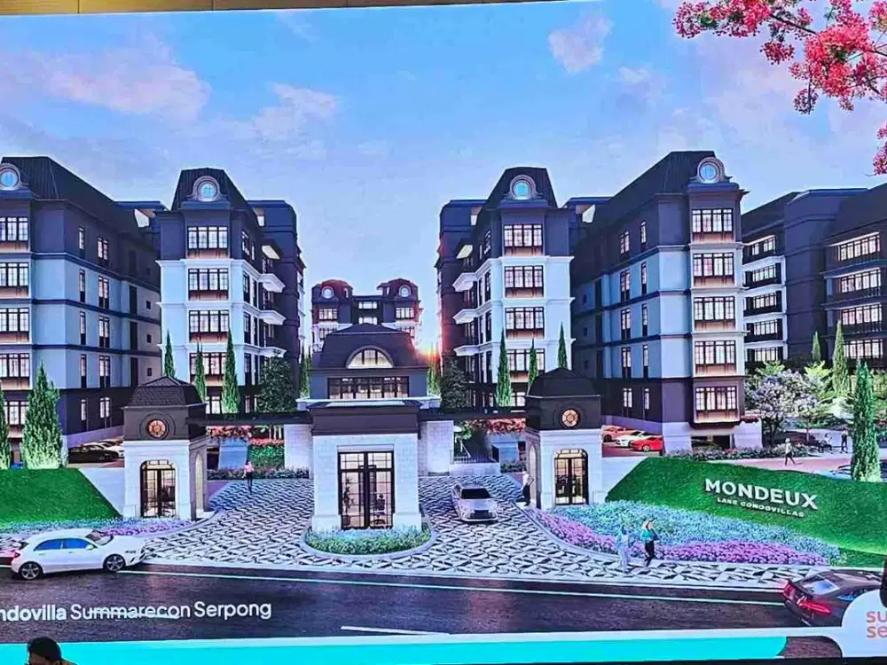 Dijual Apartemen Primary Cluster Mondeux Lake Condovillas Summarecon Serpong