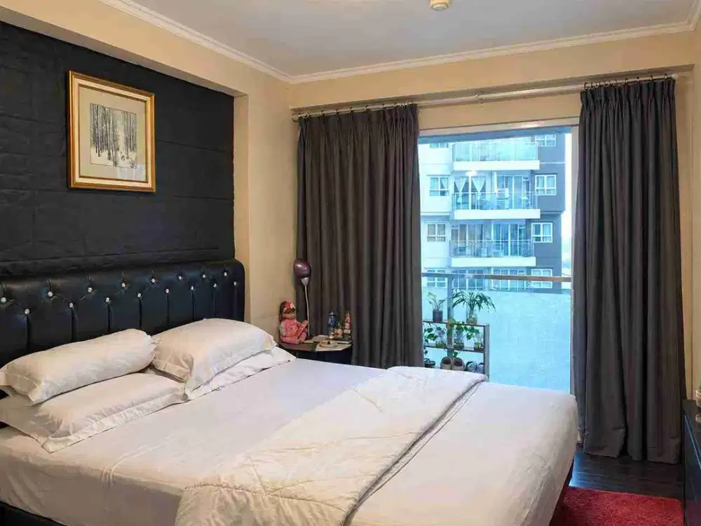 DIJUAL – Apartemen Studio Fully Furnished, View Kolam Renang, 3 Menit Tol Pasteur