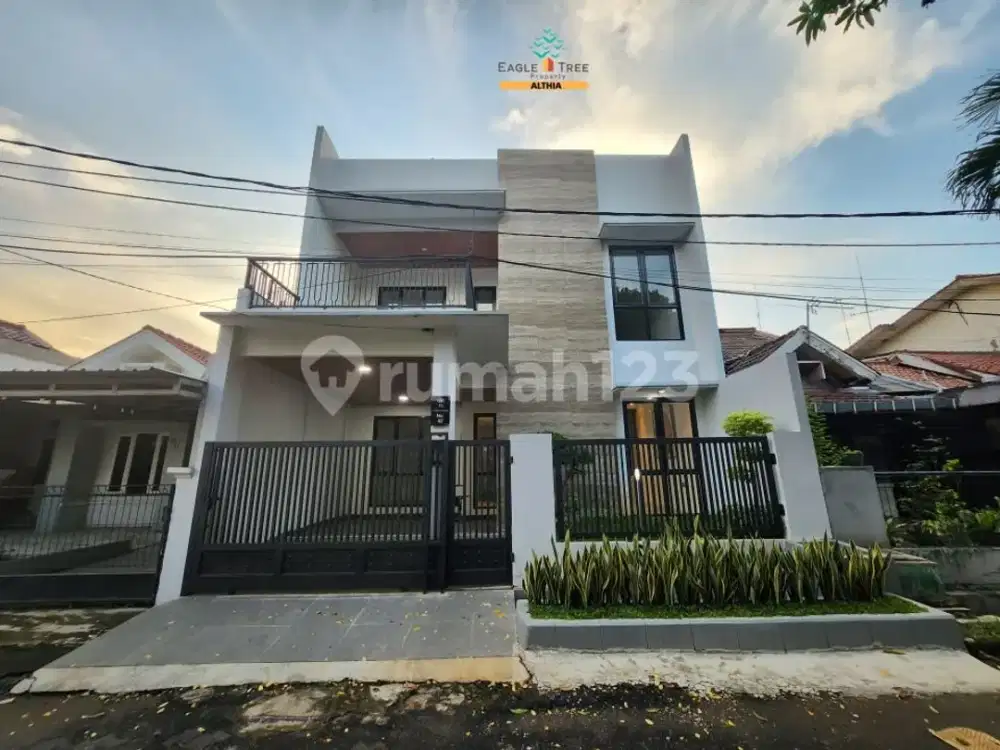 Dijual Rumah Bangunan Baru Siap Huni di Graha Raya Bintaro