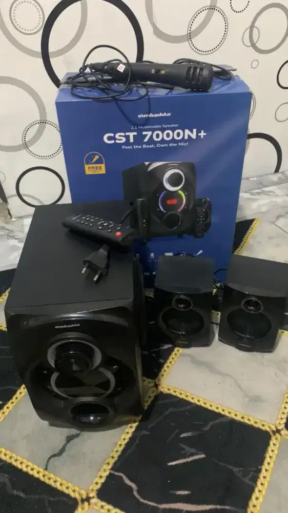 Speker aktif simbadda cst 7000N+