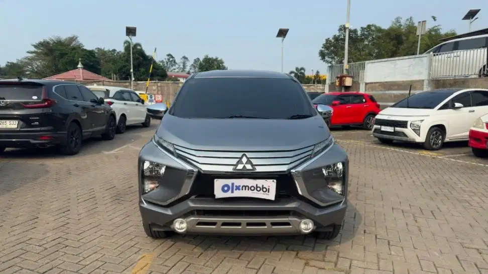 DP MURAH Mitsubishi Xpander 1.5 Ultimate Bensin-AT 2018 Abu-Abu CNIJB