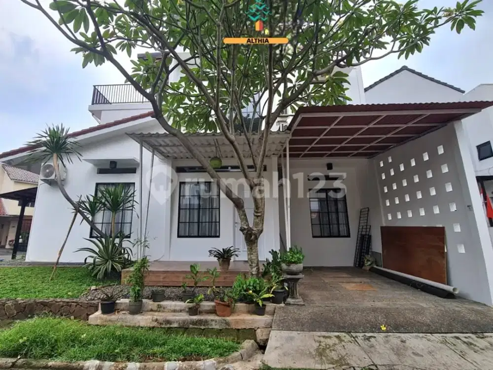 Rumah 3Lantai Dijual Posisi Hook Depan Taman di Sektor 9 Bintaro