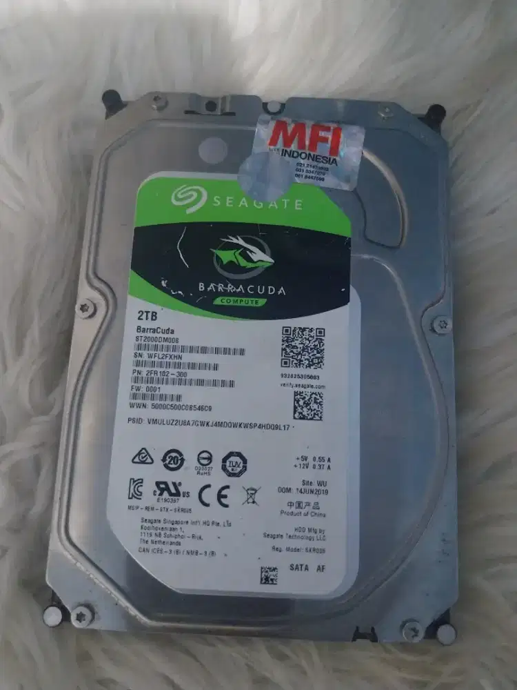 Hardisk seagate 2TB