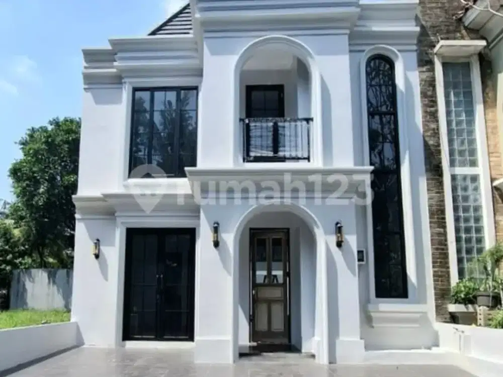 Rumah Bangunan Baru Dengan Private Pool Di Sektor 9 Bintaro