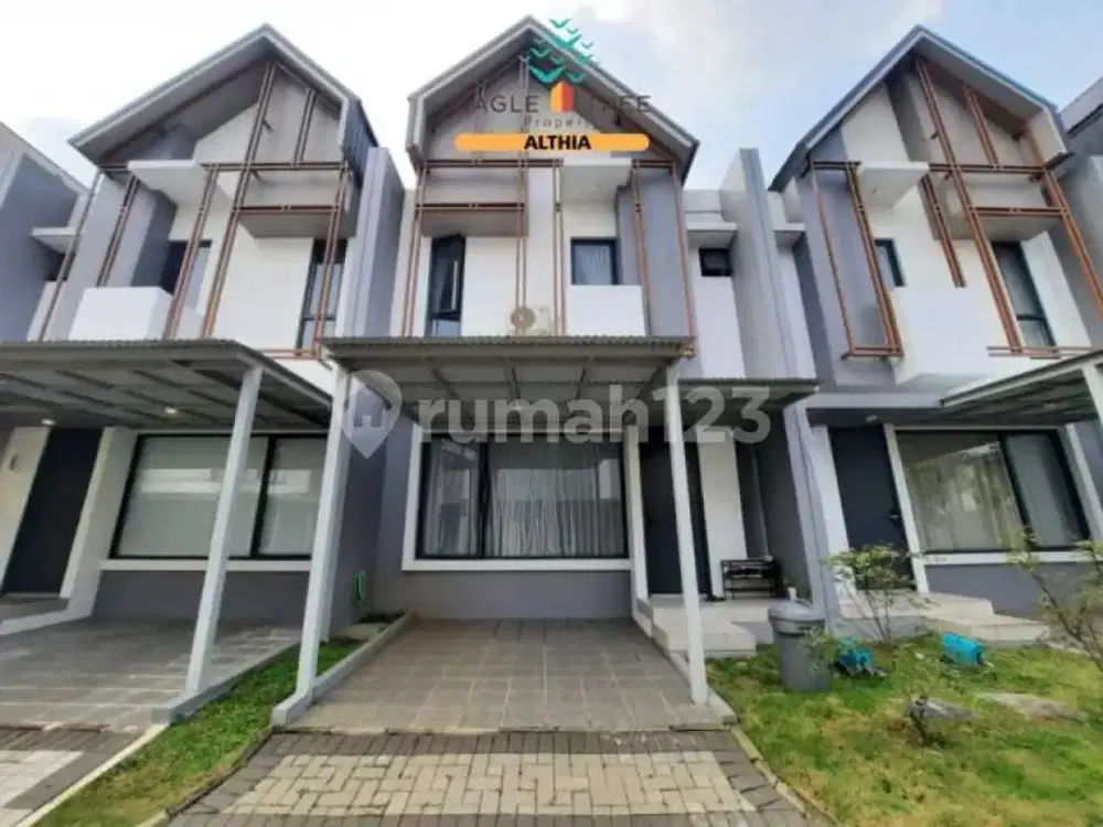 Rumah Modern Minimalis Siap Huni 2 Lantai di Pusat Kota Bsd