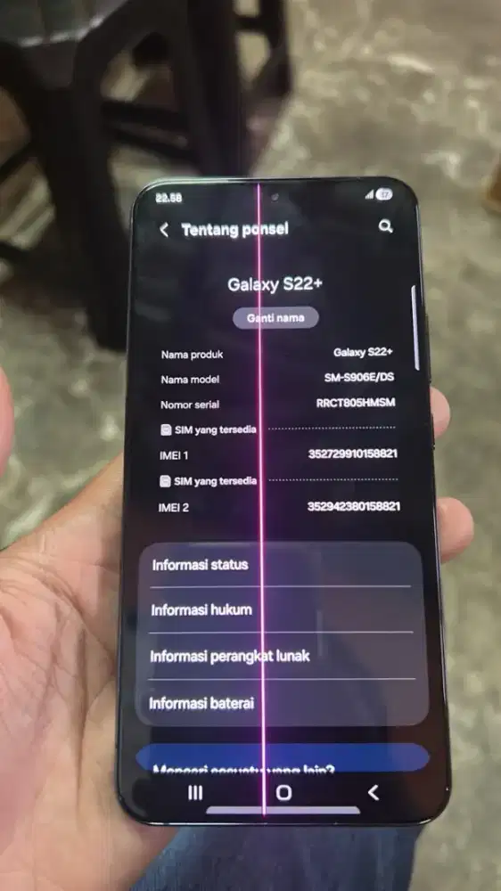 Samsung s22+ 8/256gb