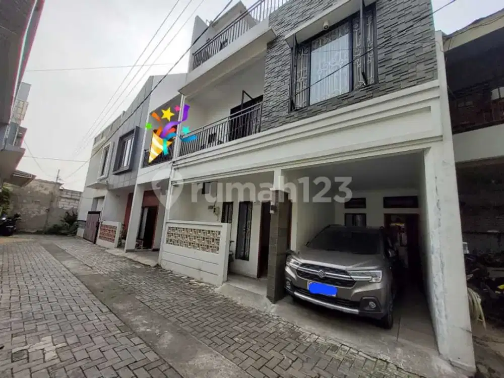 Rumah Dijual 2,5lantai Siap Huni Ada Rooftop Di Joglo Jakarta