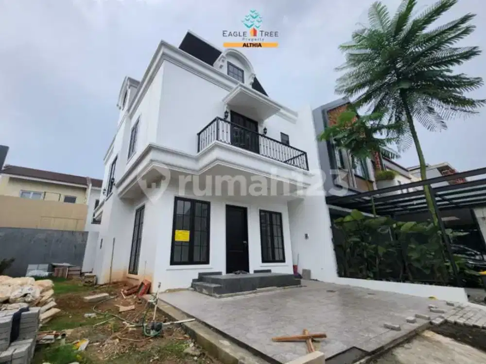 Rumah Bangunan Baru Dijual American Classic Di Bsd City