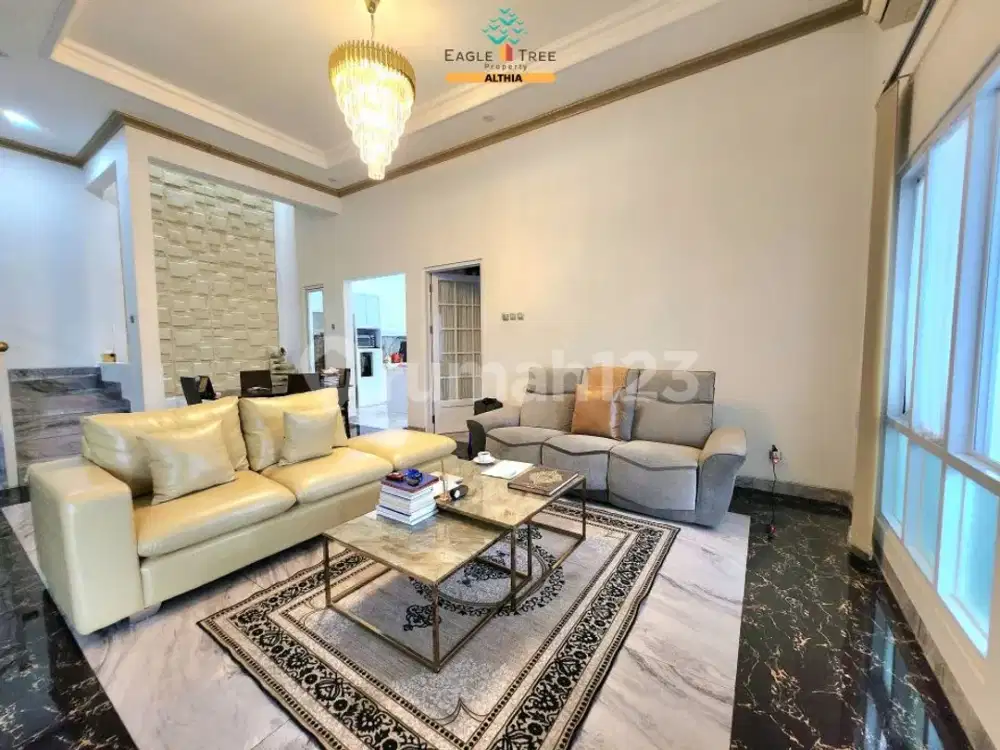 Dijual Rumah Hook Mewah 3Lantai Siap Huni di Graha Raya Bintaro