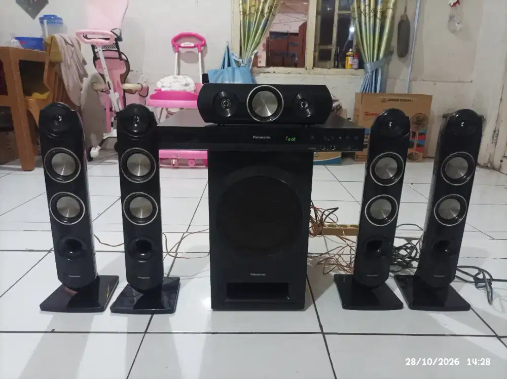 Home theater 5.1 panasonic SA-HX333
