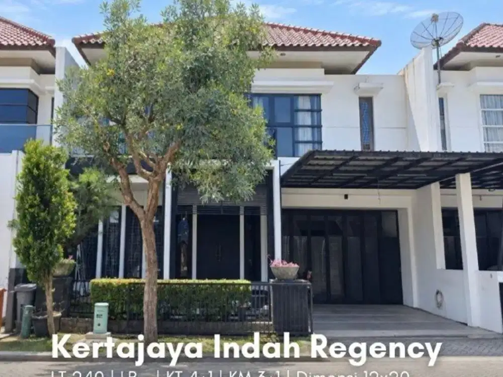 Rumah Kertajaya Indah Regency SIAP HUNI,