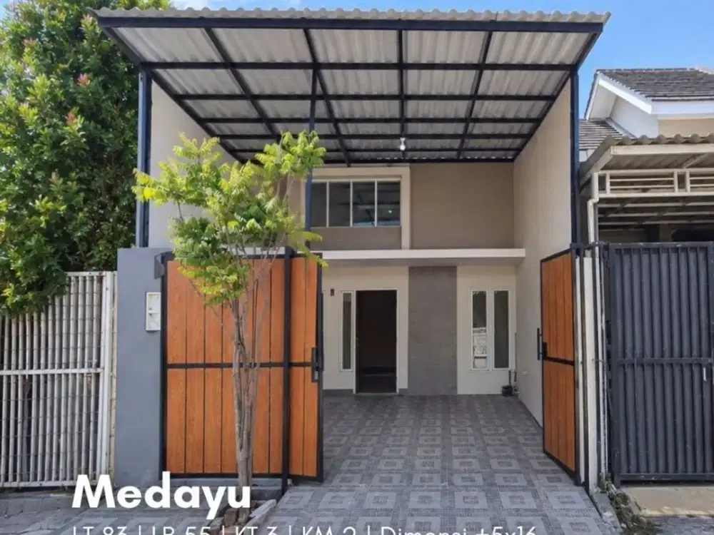 Rumah Medayu Utara STRATEGIS, SIAP HUNI