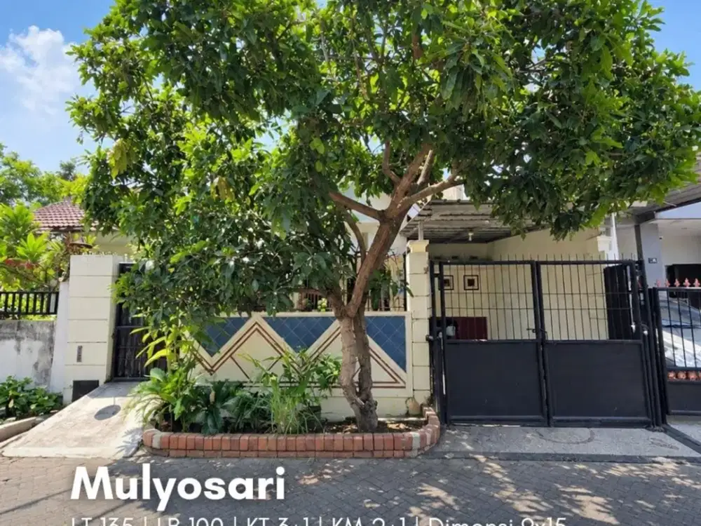 Rumah Mulyosari  STRATEGIS, SIAP HUNI