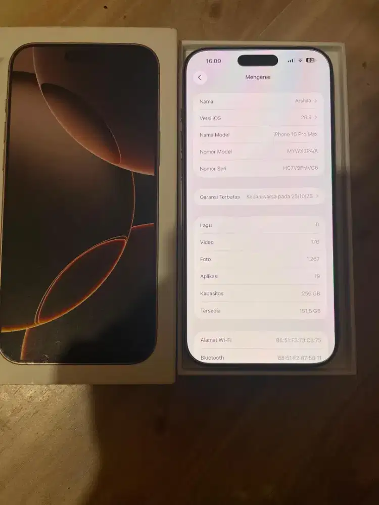 Iphone 16 Pro Max 256GB IBOX