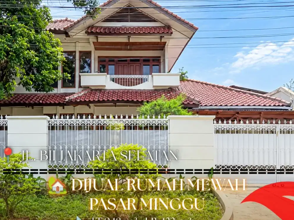 Dijual Rumah Hook 2 Lantai – Taman Tangkuban, Guntur, Setiabudi, Jakarta Selatan