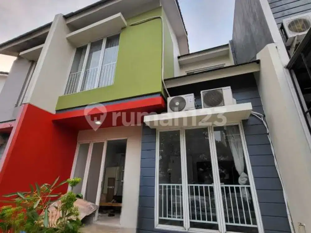 Rumah 2 Lantai Siap Huni Dalam Cluster Graha Raya