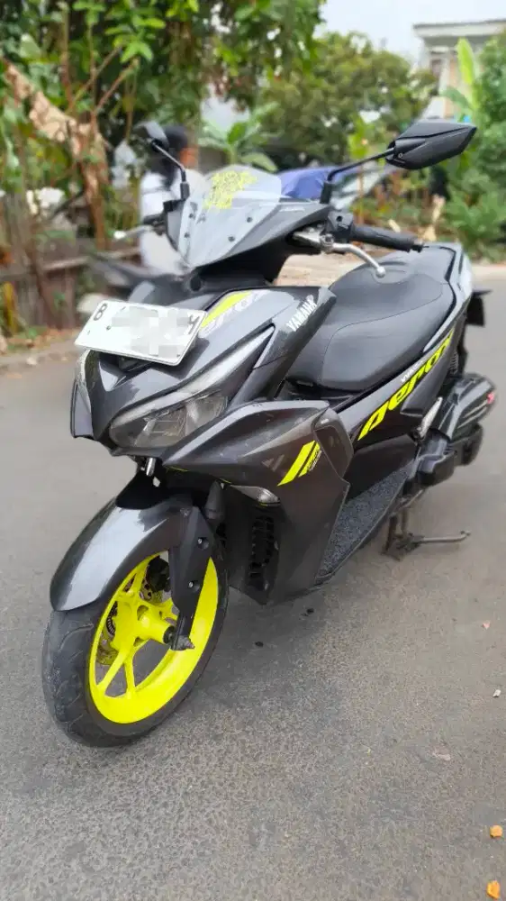 Aerox model new 2021 pajak panjang mulus banget