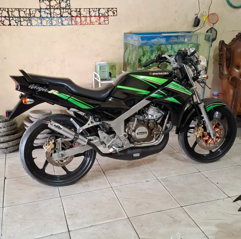 Ninja R LE Rare 2015 kondisi orian dan modif ala kadarnya