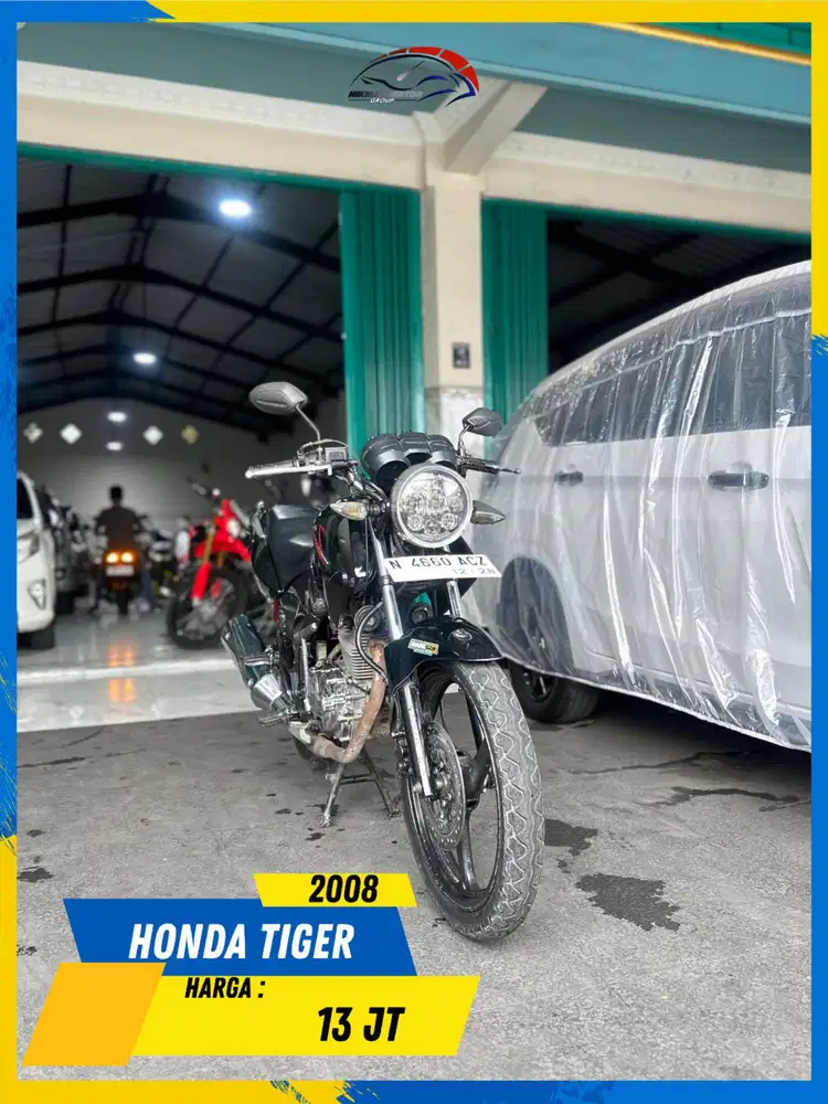 HONDA TIGER 2008 NEGO SAMPE DEAL MASZEHH HIKMAH MOTOR KEPUH MALANG
