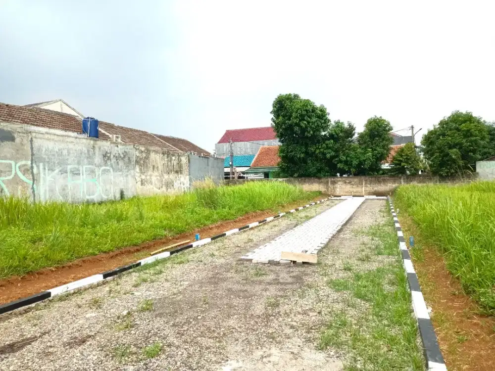 Tanah Bogor 16 Menit Stasiun Bojong Gede, Siap Balik Nama