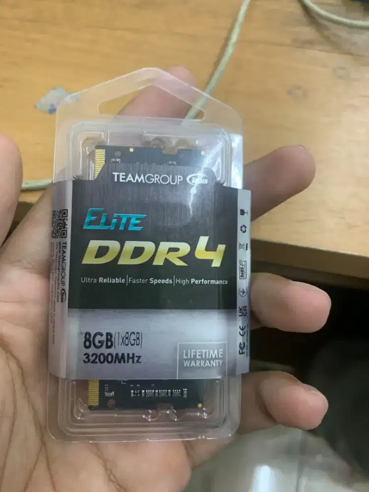 RAM Laptop TEAMGROUP ELITE DDR4 8GB 3200MHz SODIMM – Original, Baru