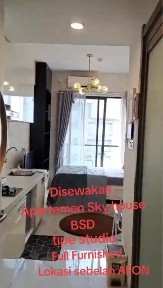 Disewakan Apartemen nyaman dan Asri