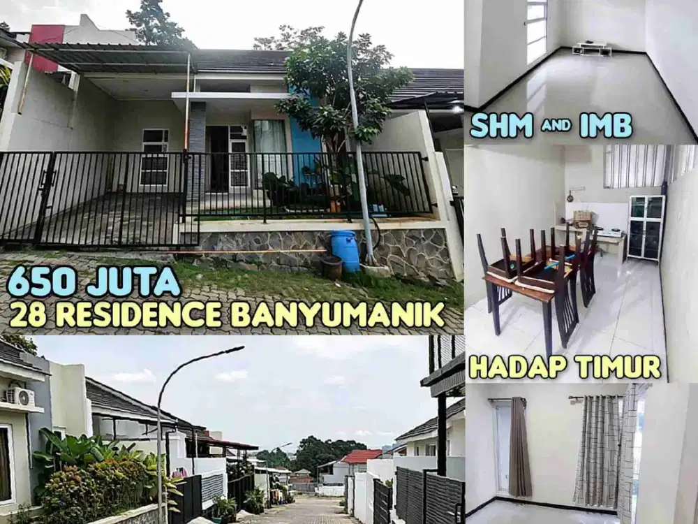 DIJUAL PERUM 28 RESIDENCE GRAFIKA.BANYUMANIK SEMARANG