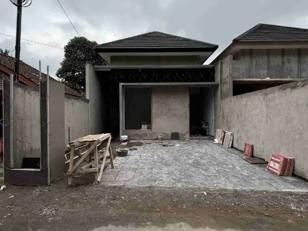 STRATEGIS..RUMAH BARU LIMASAN MODERN  KONTEMPORER AKSES MUDAH DI MARGOAGUNG SAYEGAN