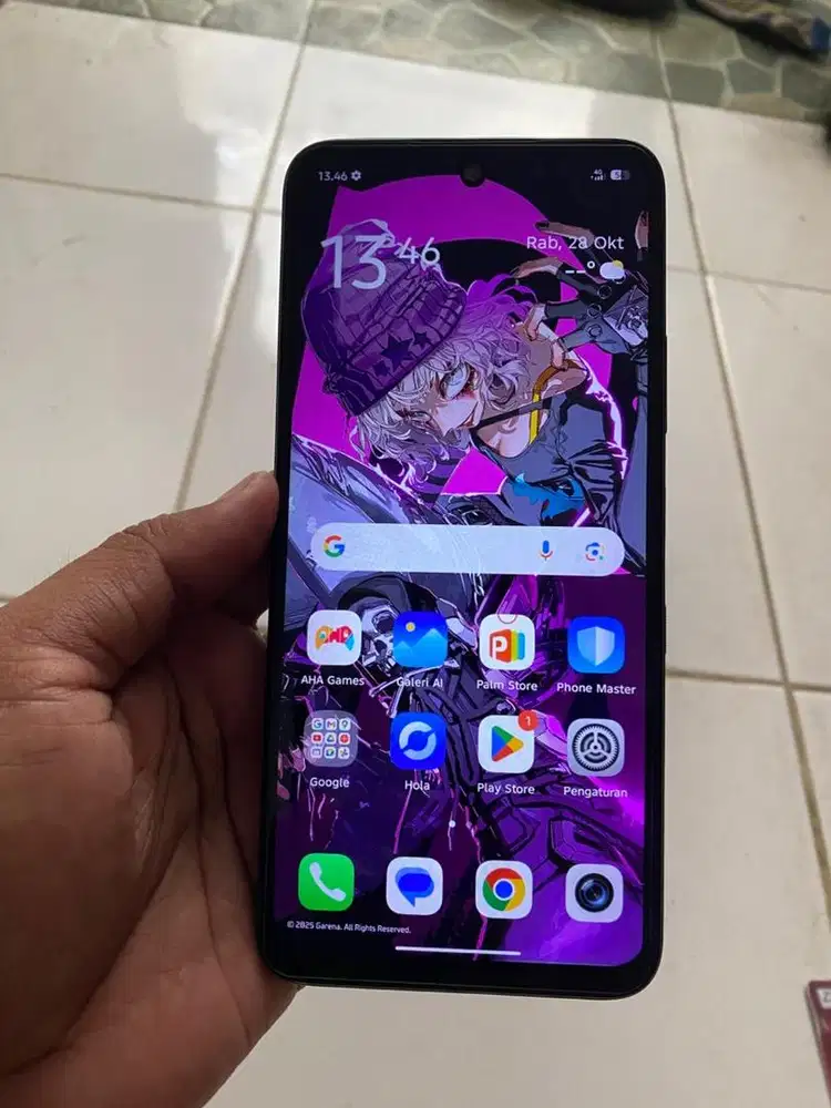 BU hp infinix hot 60i 6+6/128 lcd masih ori batere awet fp & fu aman