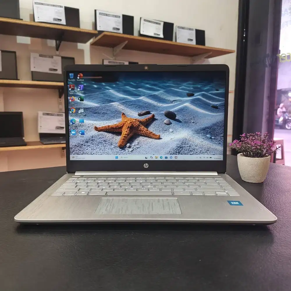 HP 14S-DQ0508TU//SSD 256GB//FULLSET