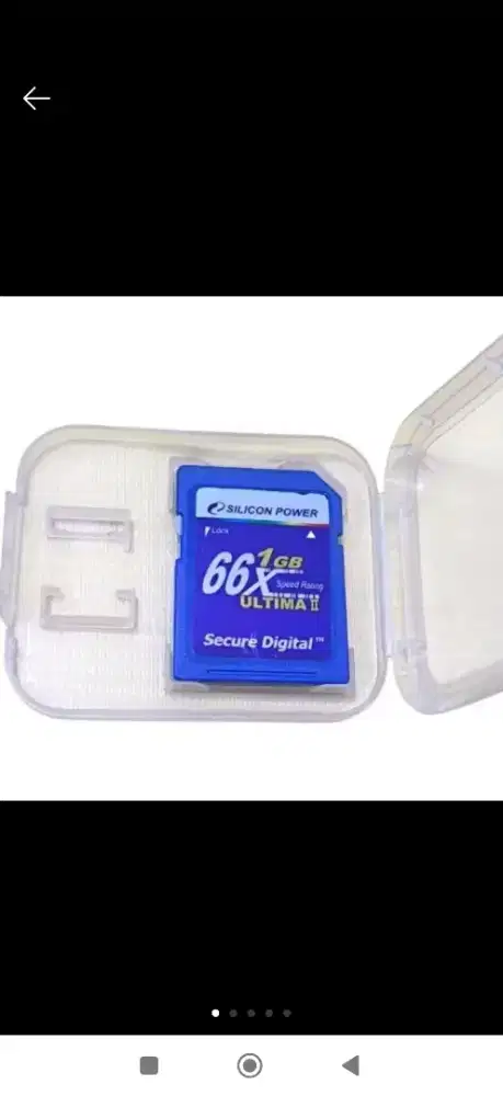 MMC SD Card 1Gb MMC plus - V-GEN & MMC Silicon power 1GB 66X Ultima II