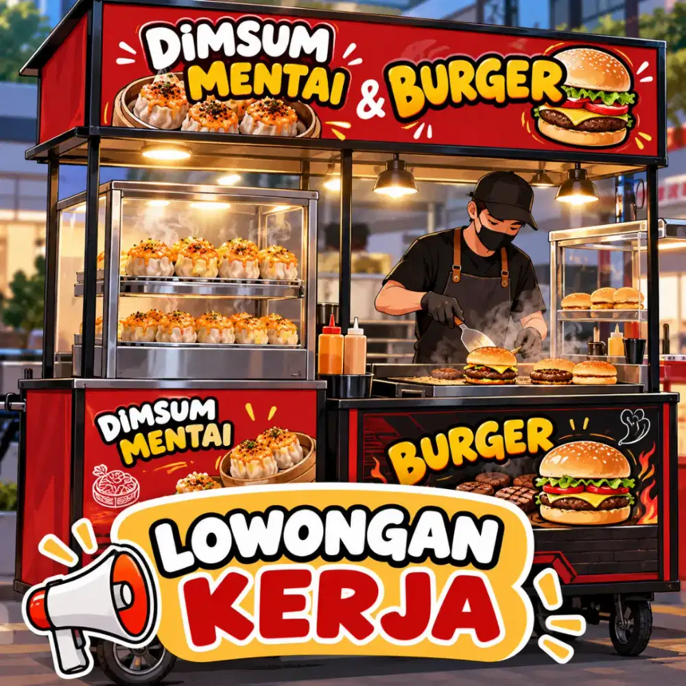 Jaga stand dimsum burger - kalideres