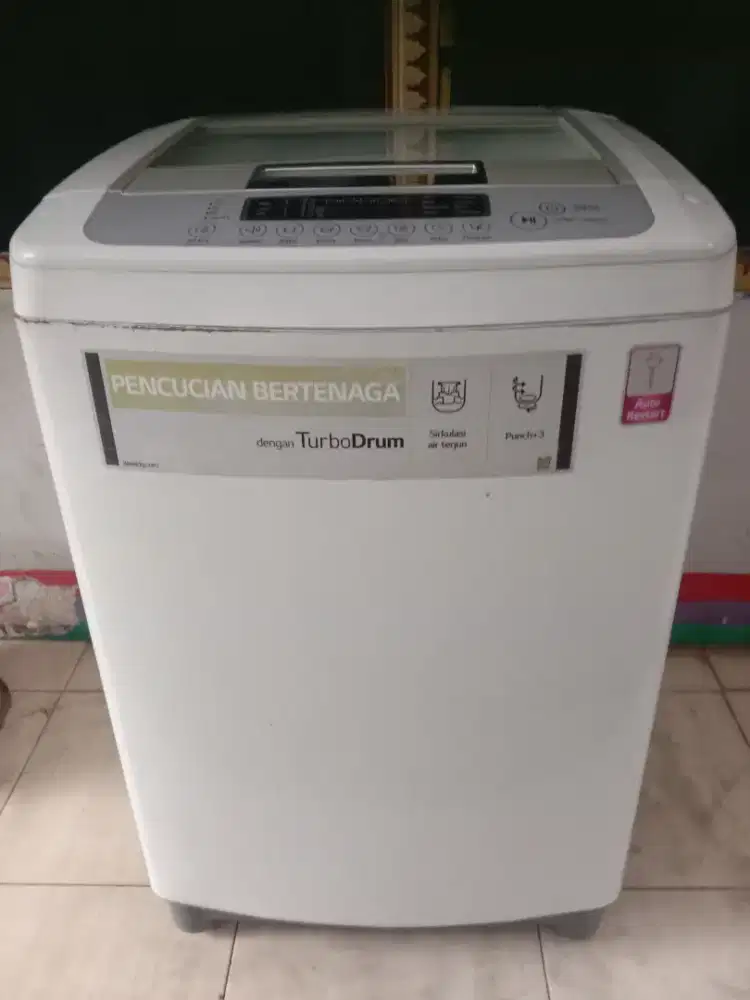 jual mesin cuci LG 10kg  ukuran beser  otomatis  siap pakai orisinil