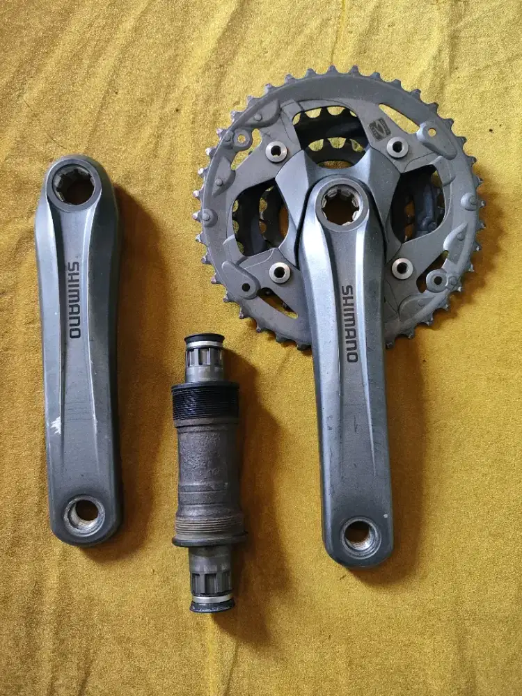 Crank alivio oktalink ht1 M4000 40T plus bb shimano