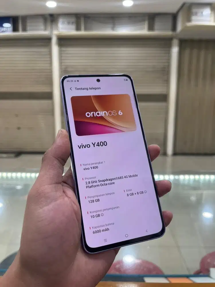 VIVO Y400 8/128 FULLSET