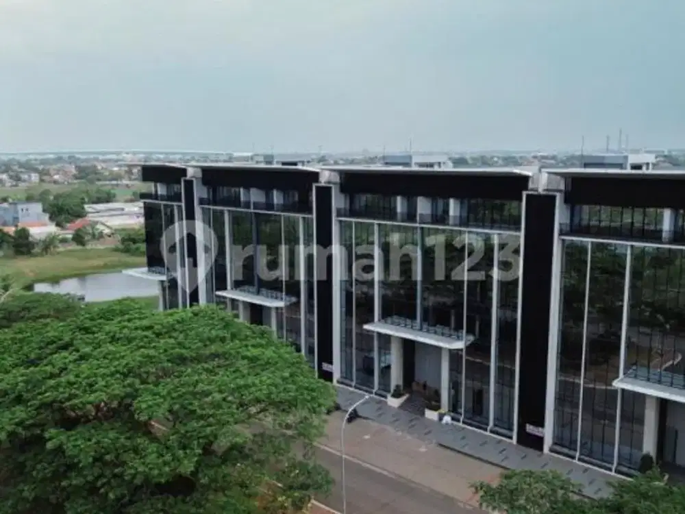 Gedung Kantor 7 Lantai Bisa Untuk Hotel Dekat Airport Soekarno Hatta Bagus Baru Siap Pakai