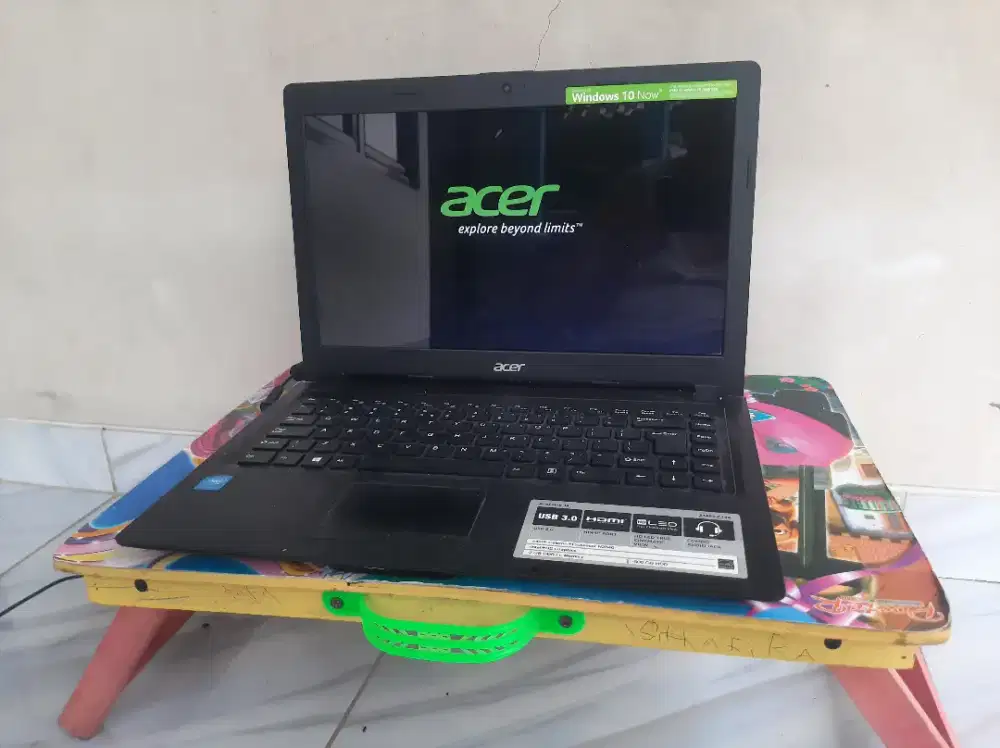 LAPTOP ACER SLIM INTEL CELERON GEN 4 HASWELL RAM 4GB HDD 500GB