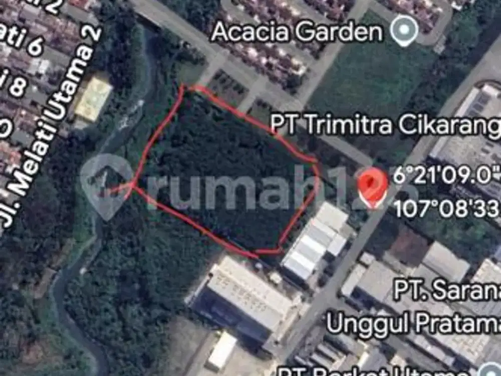 Kavling Industri Komersil Delta Silikon 2 Dekat Samudera Logistik Bagus