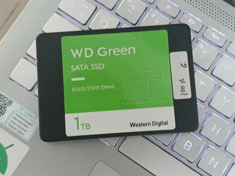 SSD 1TB SATA MERK WD GREEN