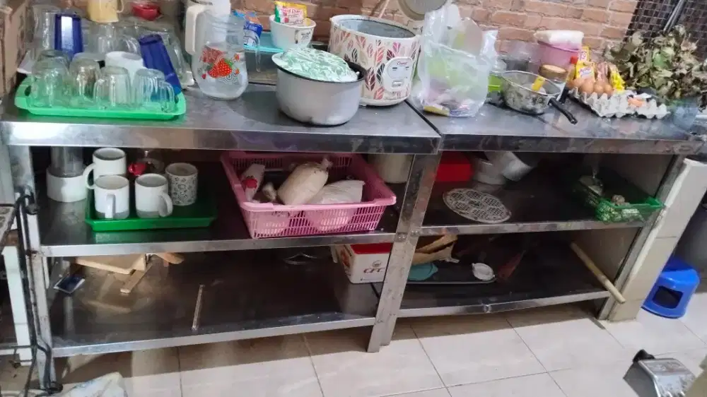 Di jual meja kompor besi