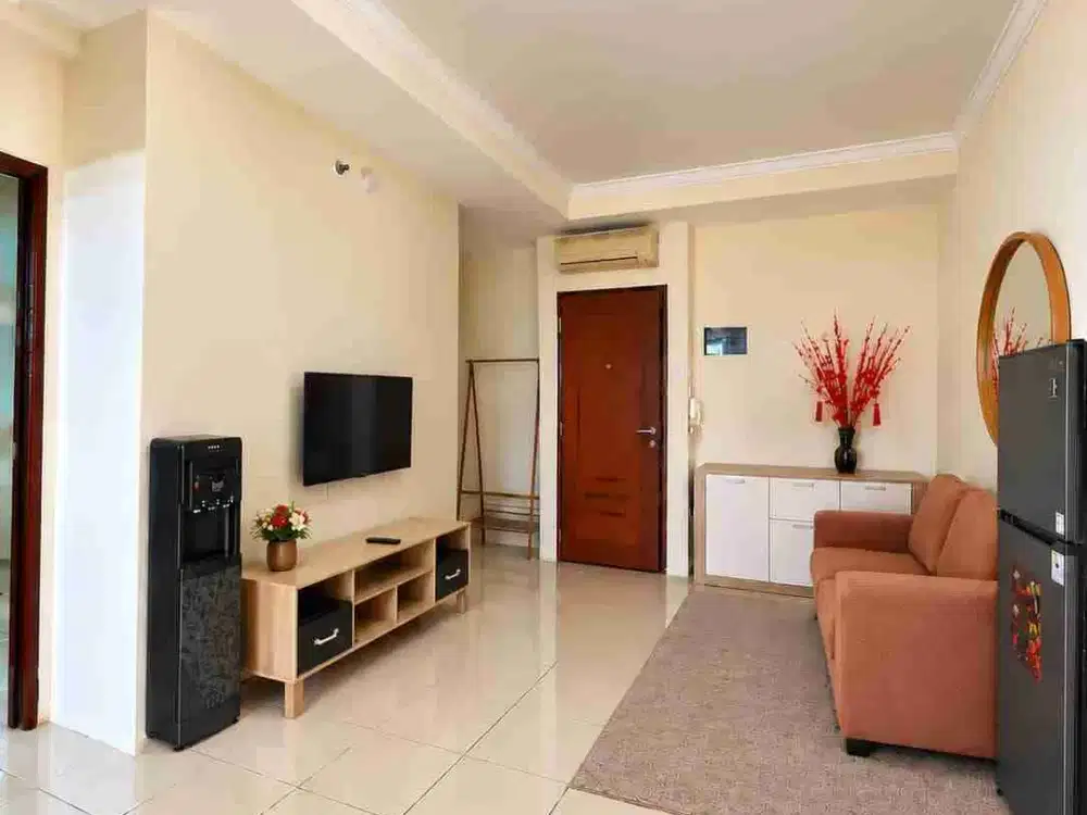 Disewakan Unit Apartemen Mediterania Garden Residence 2 tipe 2br furnished dan Lokasi Strategis