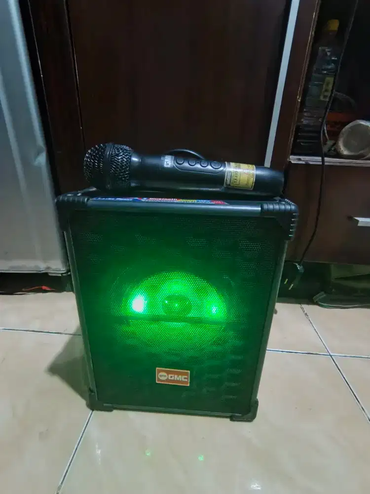 Speaker merk GMC-8838, UK 6,5 inchi