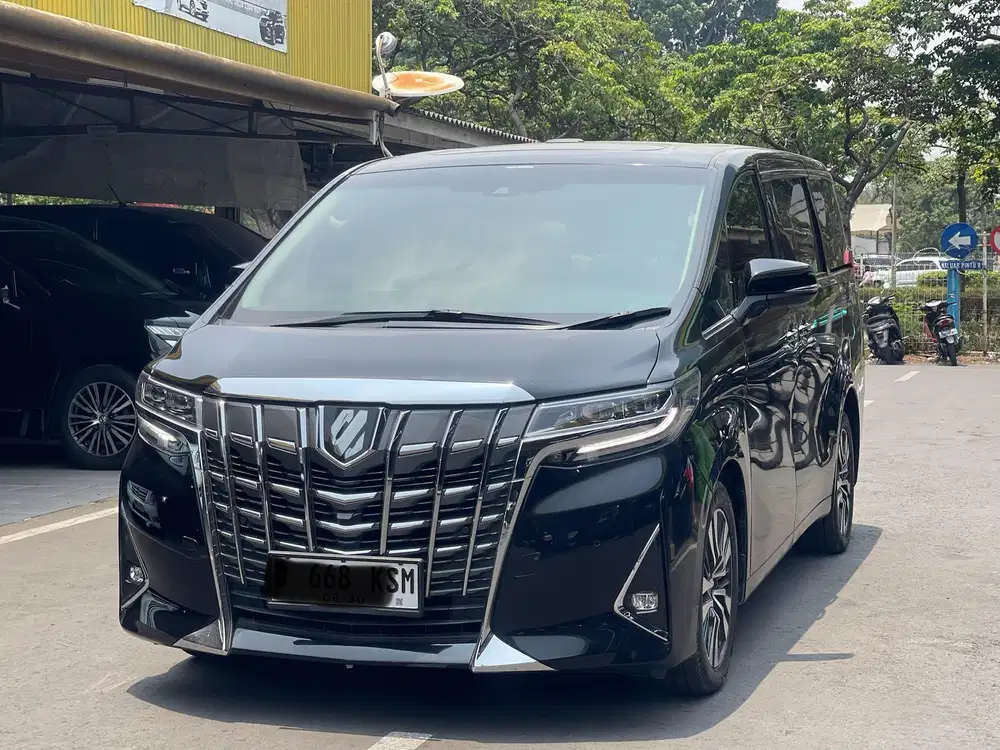 DIJUAL CEPAT TOYOTA ALPHARD G ATPM AT 2021 HITAM