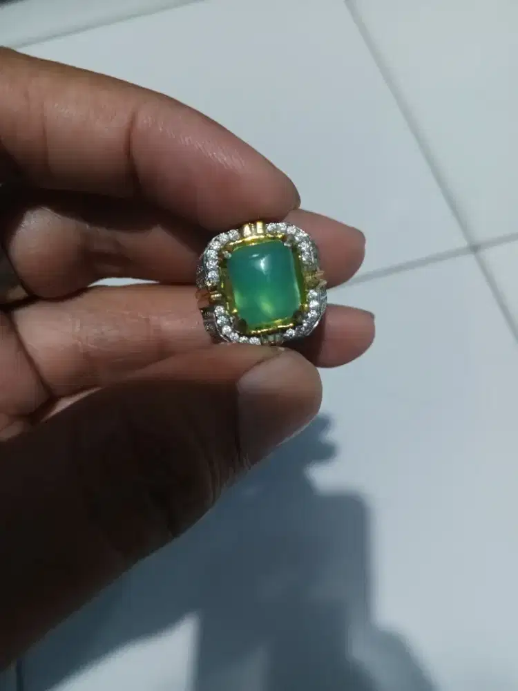 Cryschola Chalcedon ring perak bangkok