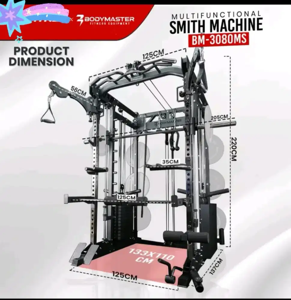 Paket Smith Machine Body Master