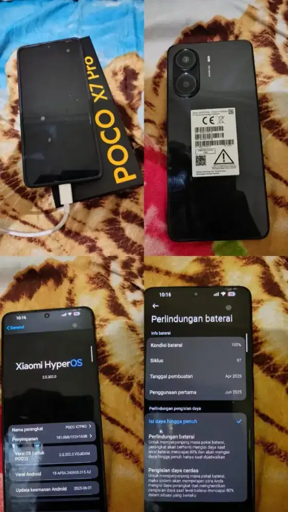 Poco x7 pro black