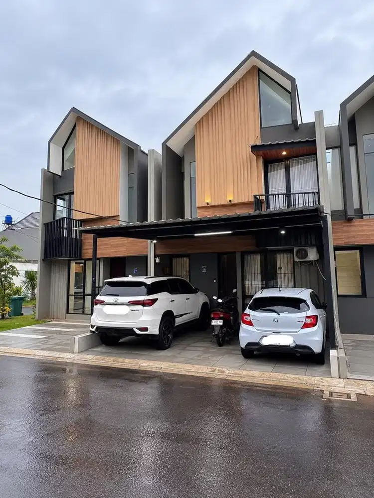 DIJUAL RUMAH FULL FURNISHED Dalam Cluster - 5menit ke Pamulang & TOLL