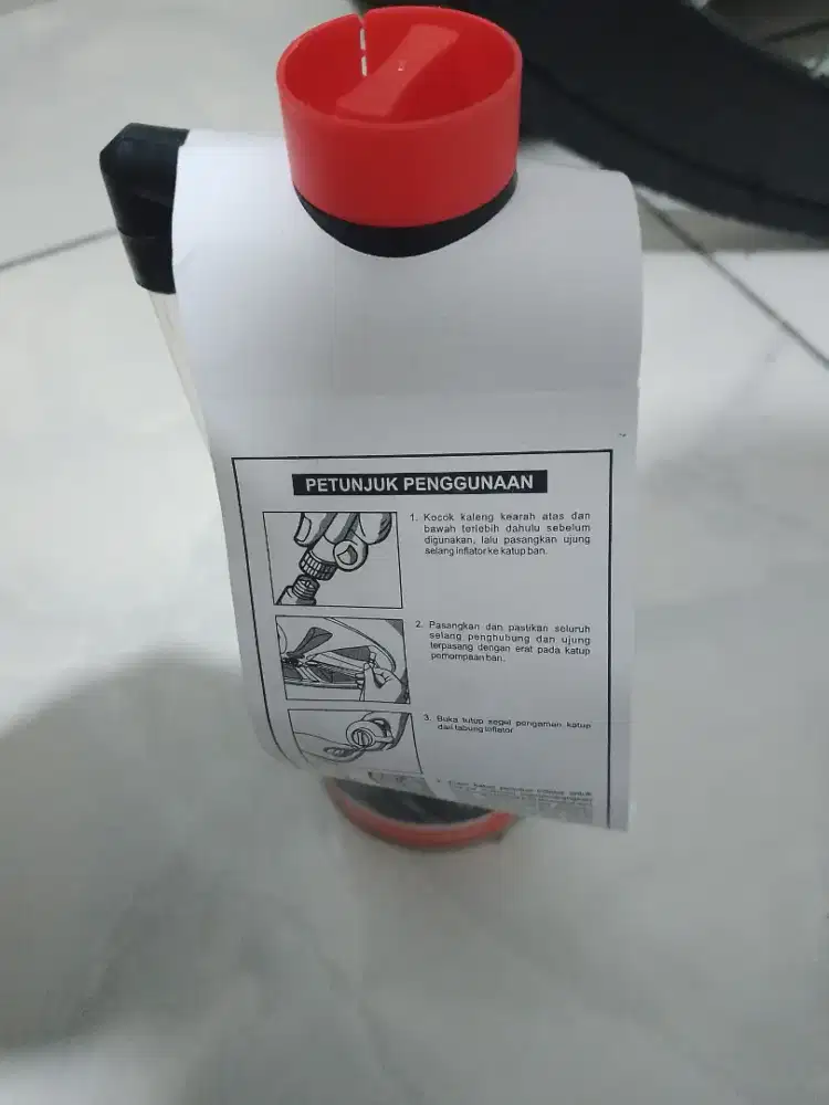 tire inflator cairan tambal ban tubeless sementara