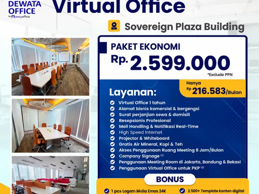 SEWA KANTOR VIRTUAL JAKARTA